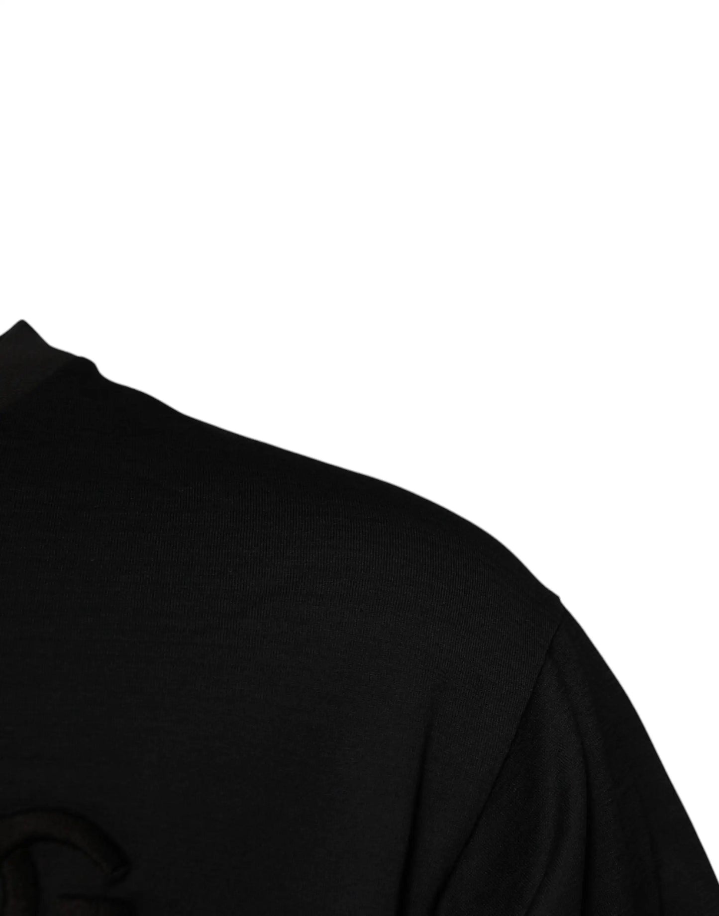 Dolce & Gabbana Black DG Logo Cotton Crew Neck T-shirt by Dolce & Gabbana