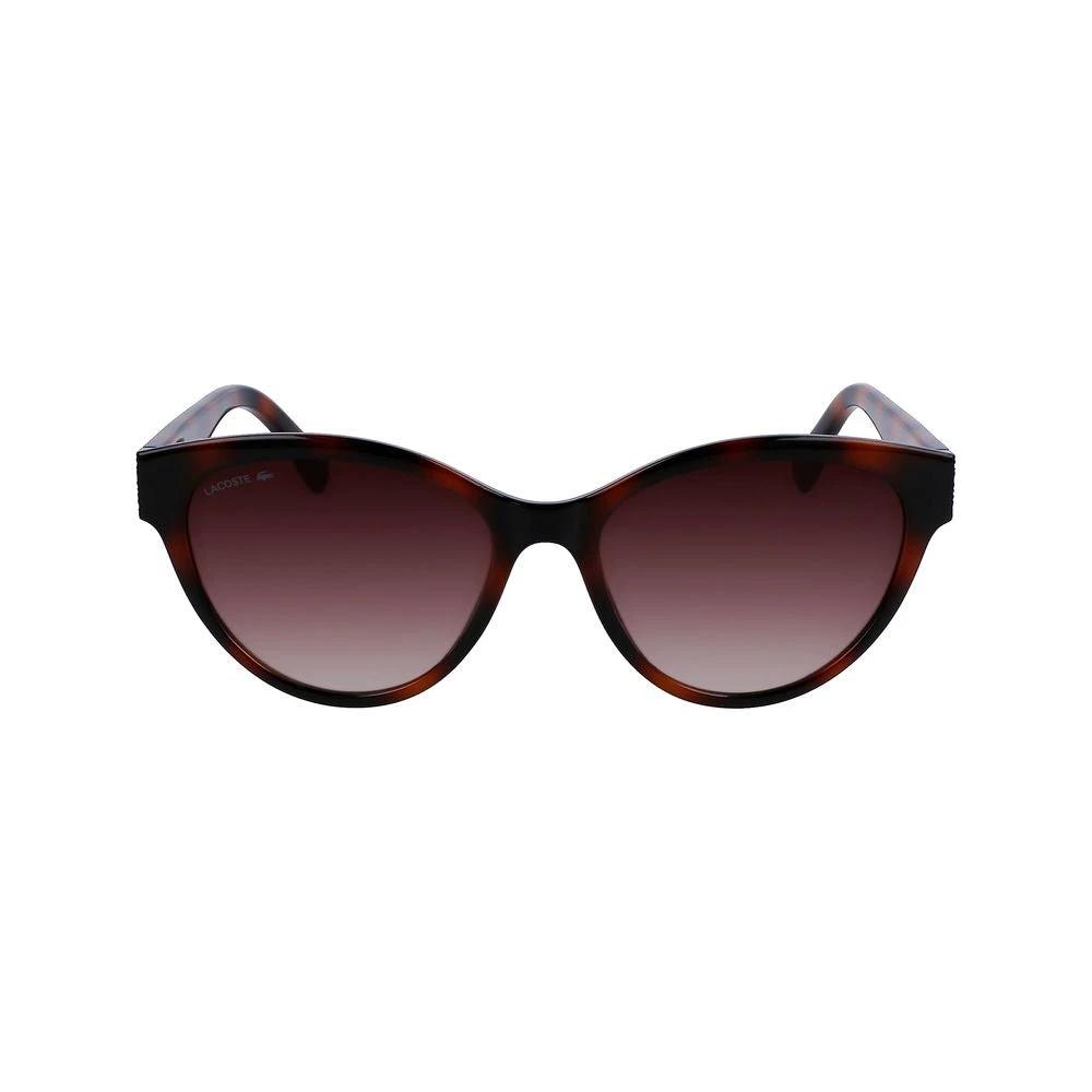 Lacoste Brown Injected Sunglasses by Lacoste