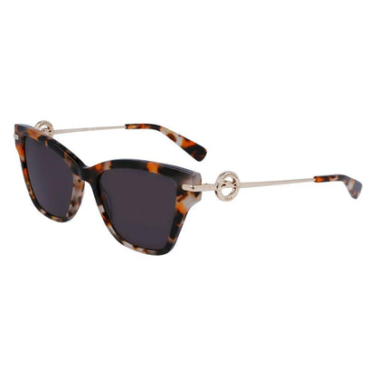 Longchamp Brown Acetate Sunglasses by Longchamp