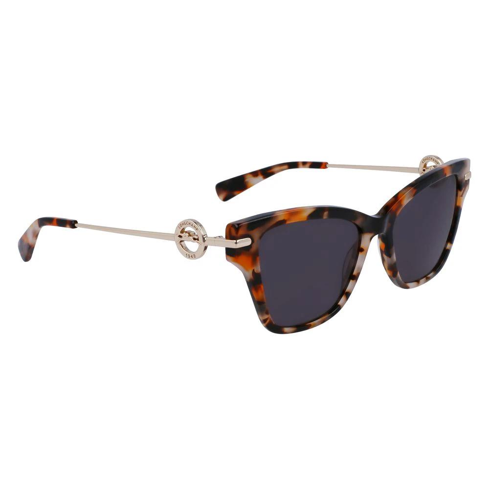 Longchamp Brown Acetate Sunglasses by Longchamp