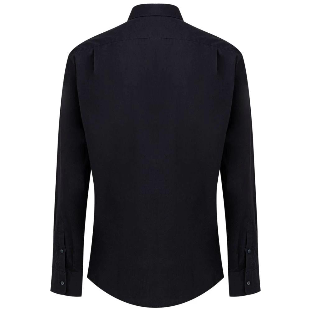 Dolce & Gabbana Navy Blue Cotton Dress Shirt by Dolce & Gabbana