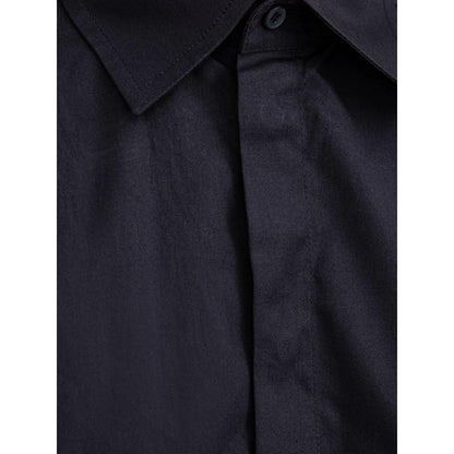 Dolce & Gabbana Navy Blue Cotton Dress Shirt by Dolce & Gabbana