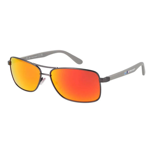 BMW Motorsport Gray Metal Sunglasses by BMW Motorsport