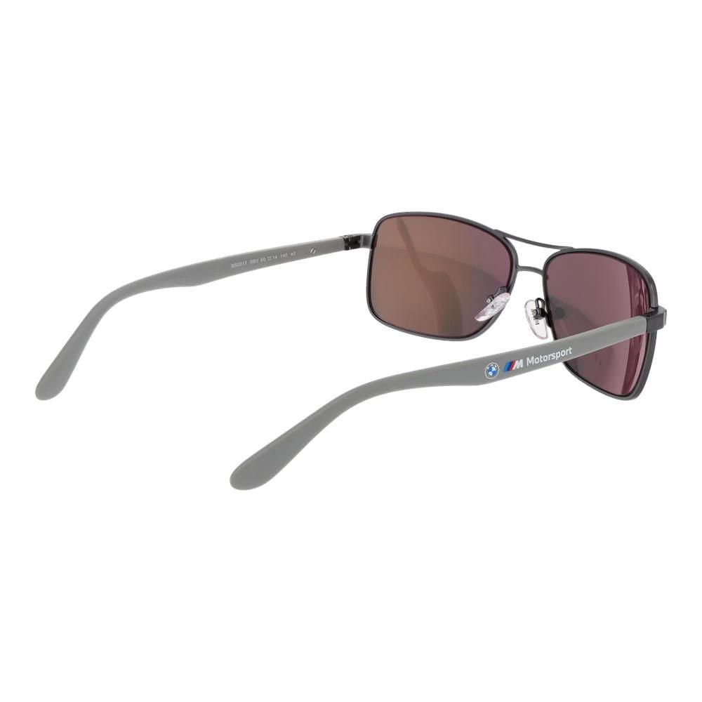 BMW Motorsport Gray Metal Sunglasses by BMW Motorsport