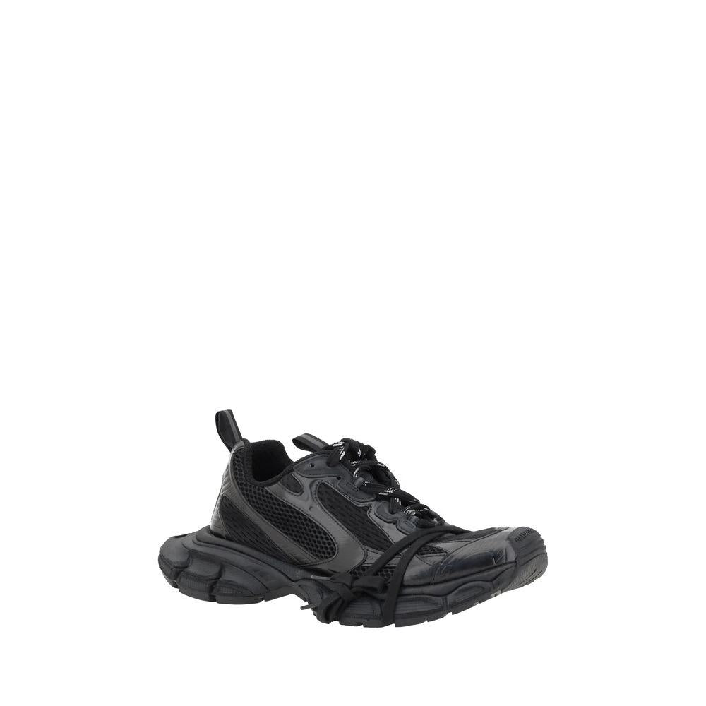 Balenciaga Black Polyethylene Athletic Sneakers by Balenciaga