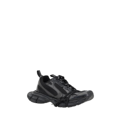 Balenciaga Black Polyethylene Athletic Sneakers by Balenciaga