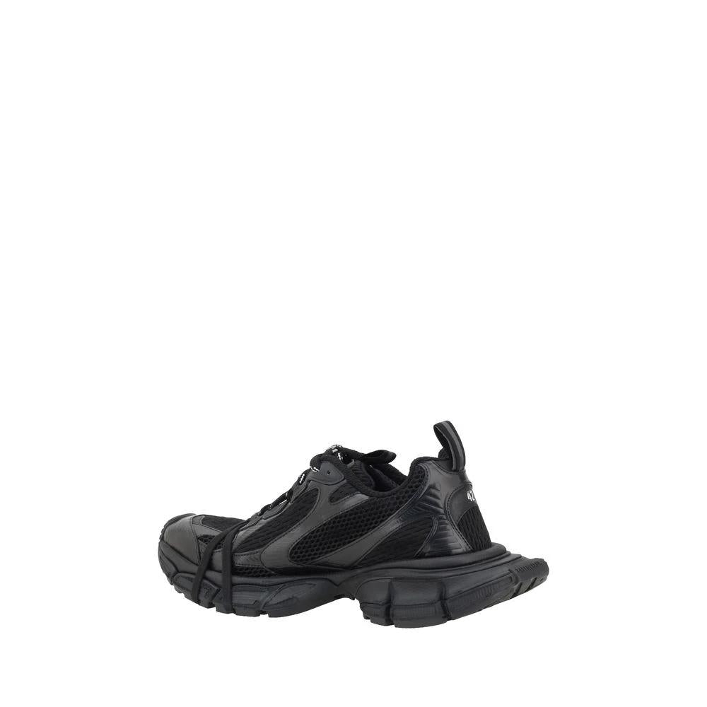 Balenciaga Black Polyethylene Athletic Sneakers by Balenciaga