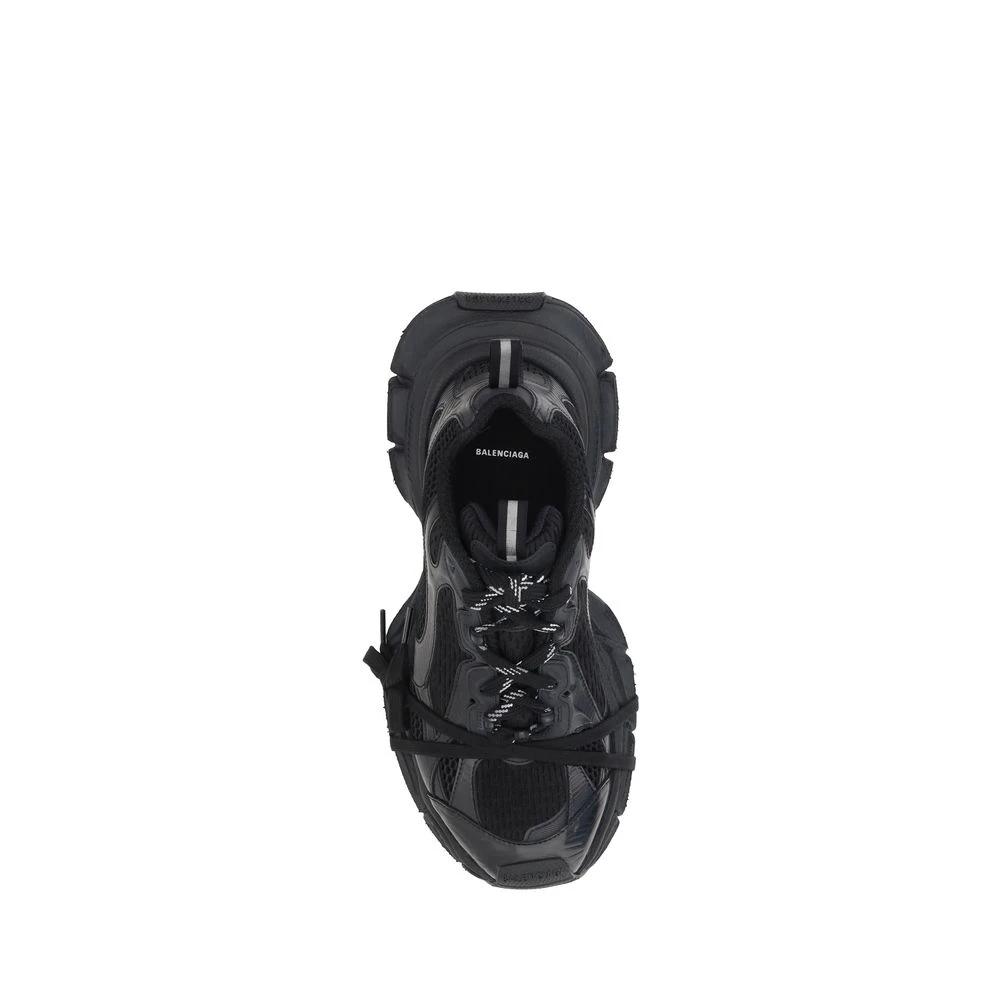 Balenciaga Black Polyethylene Athletic Sneakers by Balenciaga