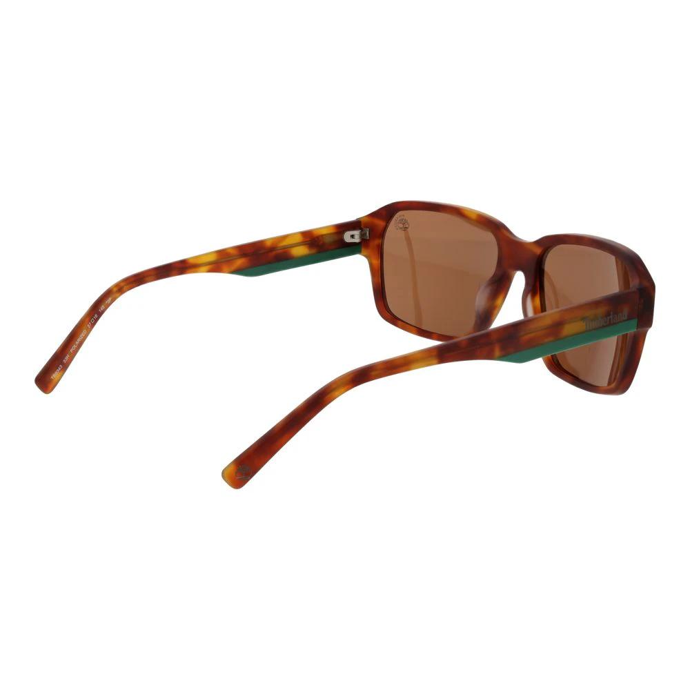 Timberland Brown Acetate Sunglasses by Timberland