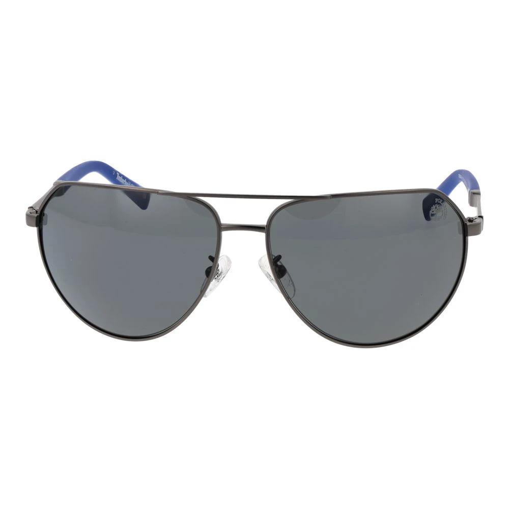 Timberland Gray Metal Sunglasses by Timberland