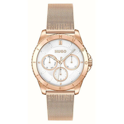 Hugo Boss Gold Stainless Steel Dress Watch by Hugo Boss