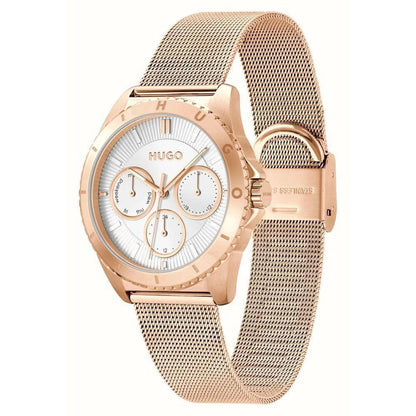 Hugo Boss Gold Stainless Steel Dress Watch by Hugo Boss