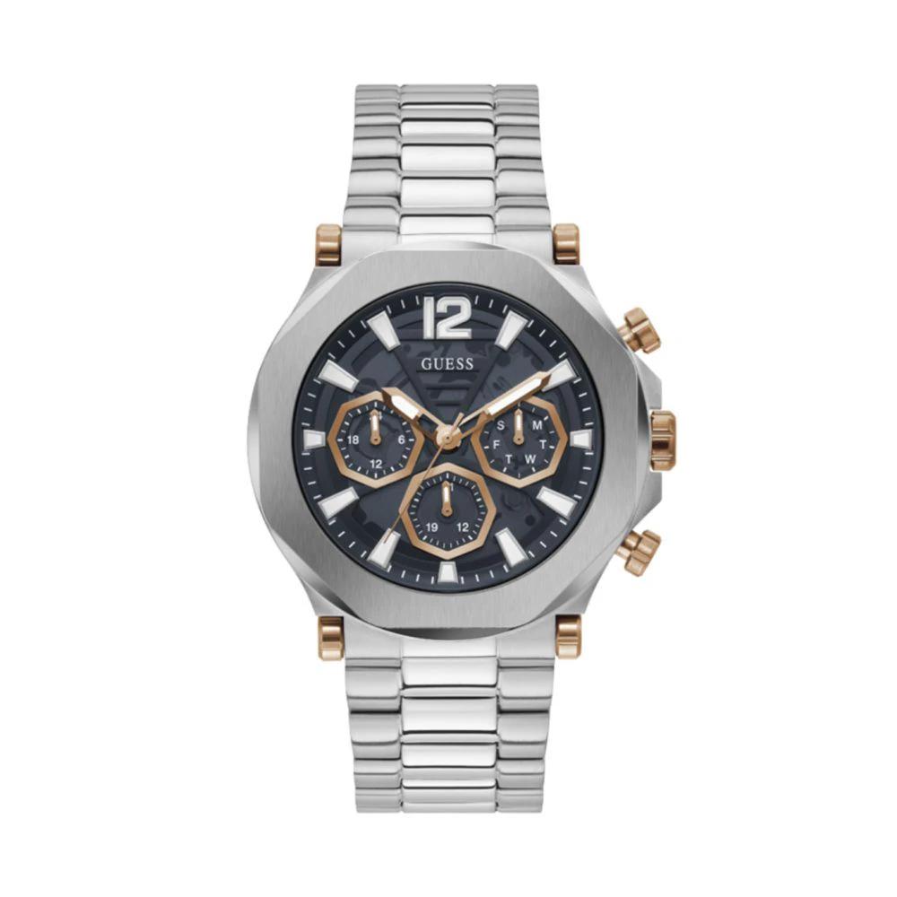 Guess Gray Stainless Steel Dress Watch by Guess