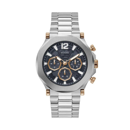 Guess Gray Stainless Steel Dress Watch by Guess