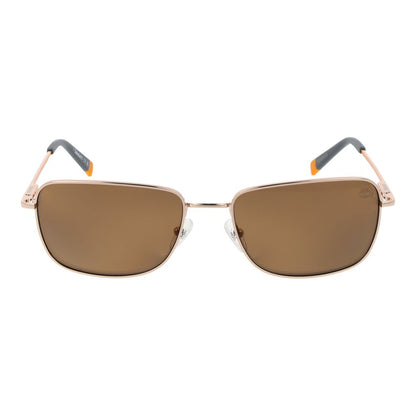 Timberland Gold Metal Sunglasses by Timberland