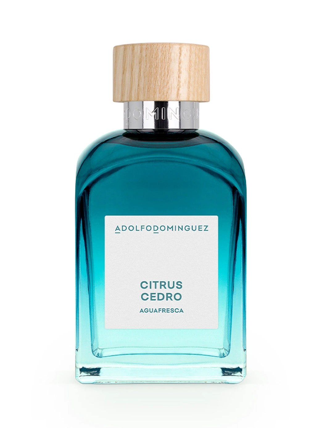 Parfum Citron Cèdre Naturel Dans Flacon Verre Recyclé Bouchon Bois FSC
