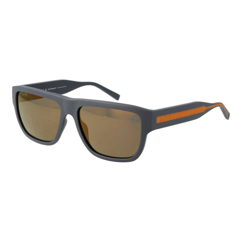 Timberland Gray Plastic Sunglasses by Timberland