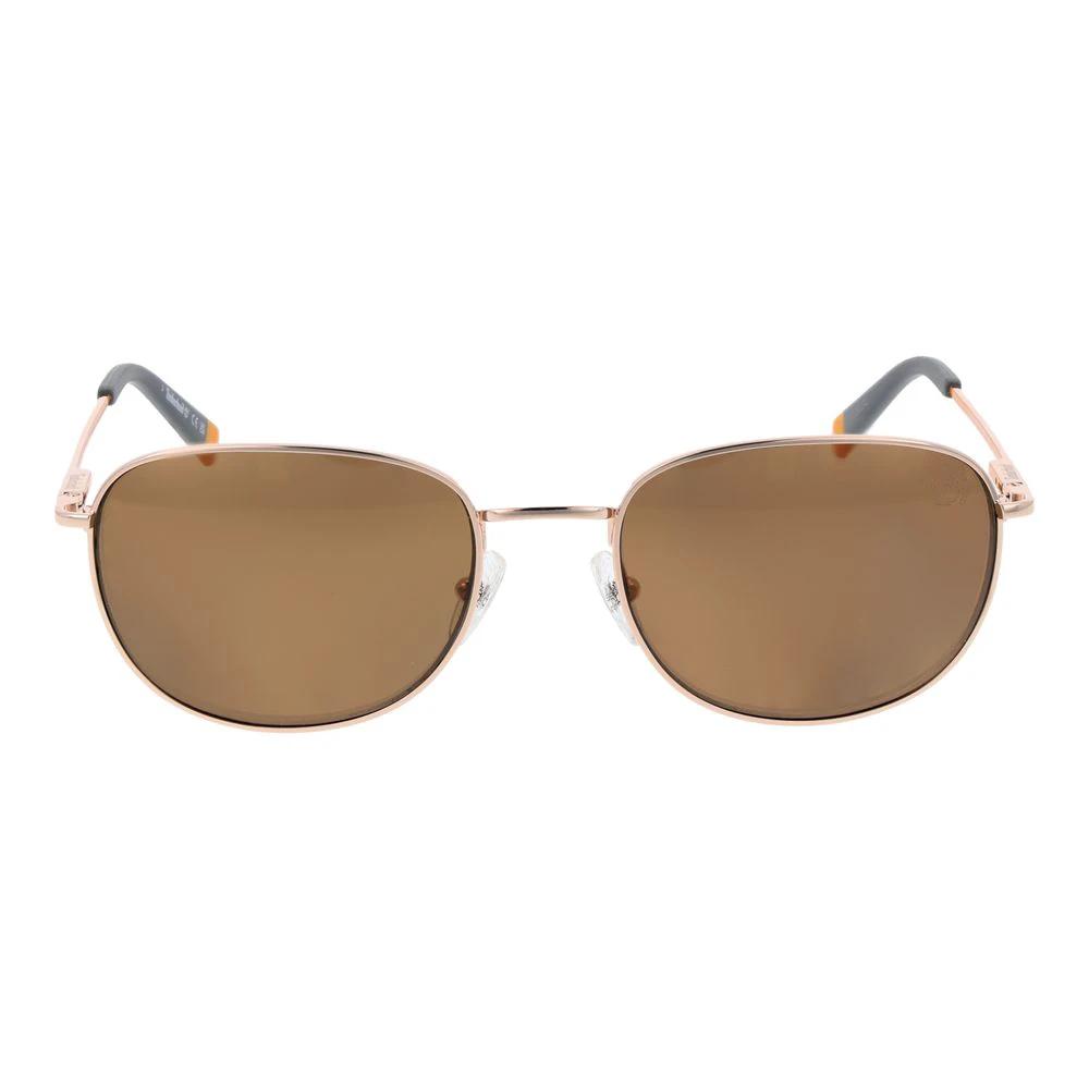 Timberland Gold Metal Sunglasses by Timberland