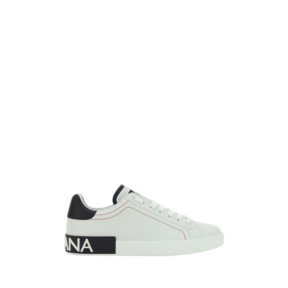Baskets Dolce & Gabbana homme en cuir de veau blanc – DO-CS2216AH52689697