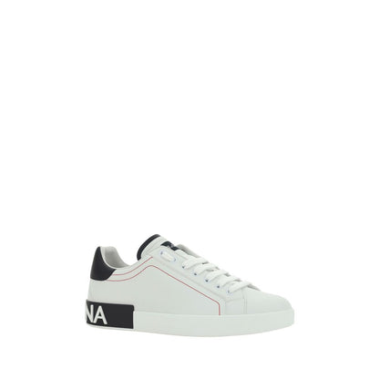 Baskets Dolce & Gabbana homme en cuir de veau blanc – DO-CS2216AH52689697