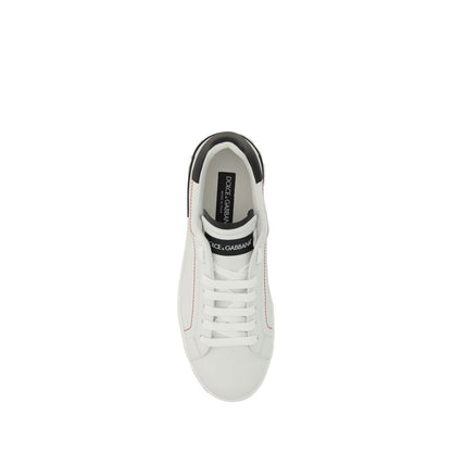 Baskets Dolce & Gabbana homme en cuir de veau blanc – DO-CS2216AH52689697