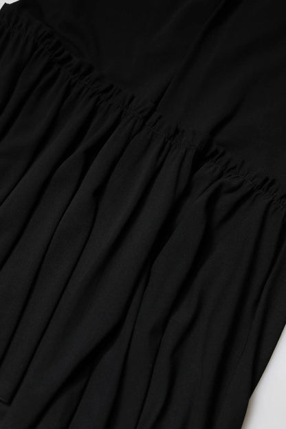 Dolce & Gabbana Black Mermaid Cut High Waist Midi Skirt by Dolce & Gabbana