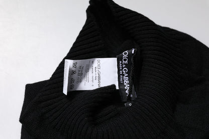 Tour de cou Dolce & Gabbana homme en cachemire noir – MS7360