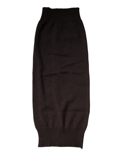 Tour de cou Dolce & Gabbana homme en cachemire noir – MS7364