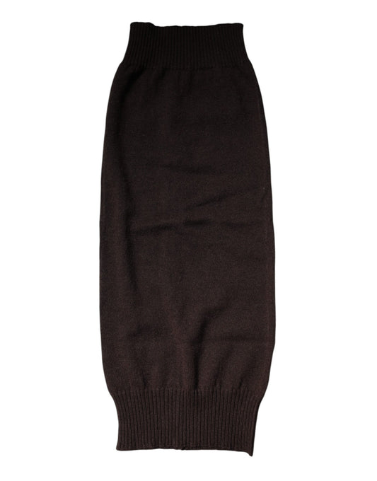 Tour de cou Dolce & Gabbana homme en cachemire noir – MS7364