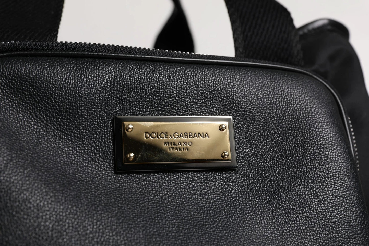 Dolce & Gabbana Black Shoulder Strap Pet Carry Logo Plaque Bag by Dolce & Gabbana