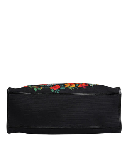 Dolce & Gabbana Multicolor Graphic Printed Top Handle Shopping Tote Bag by Dolce & Gabbana