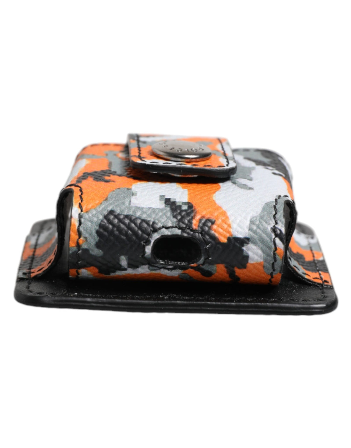 Étui AirPods Dolce & Gabbana homme camouflage en cuir de veau multicolore – SMY10699