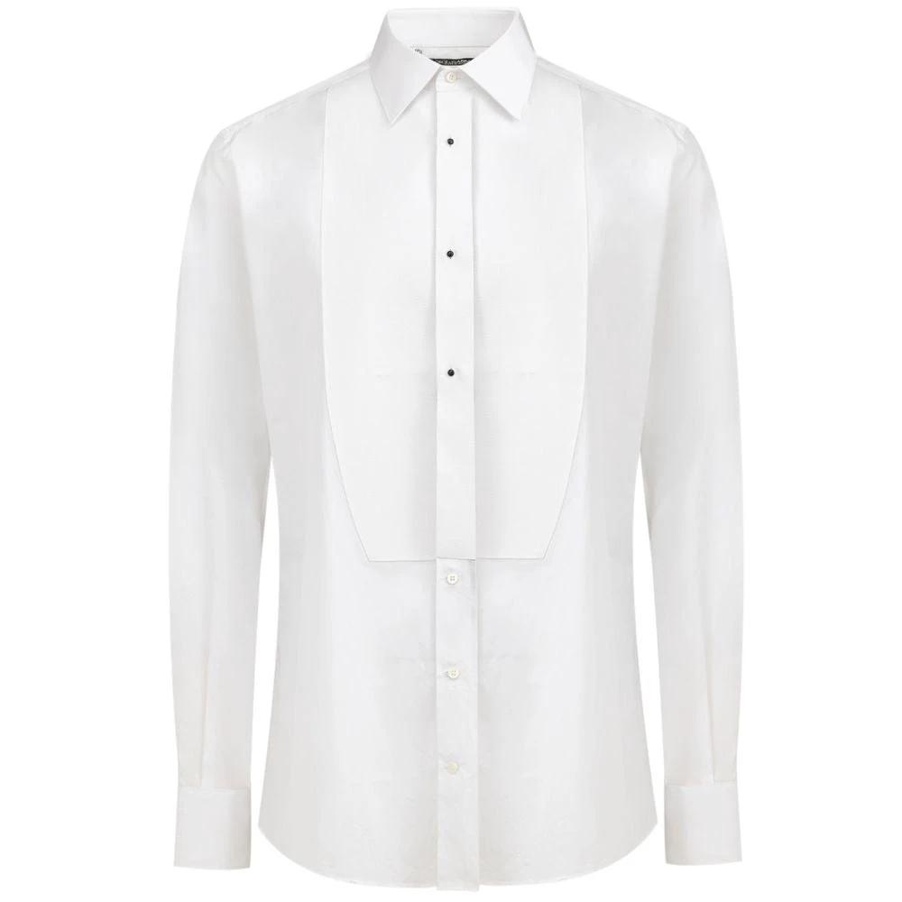 Dolce & Gabbana White Cotton Dress Shirt by Dolce & Gabbana