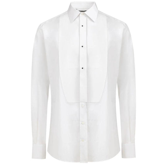 Dolce & Gabbana White Cotton Dress Shirt by Dolce & Gabbana