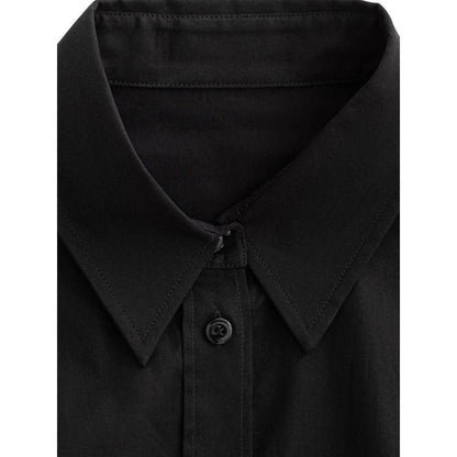 Dolce & Gabbana Black Cotton Dress Shirt by Dolce & Gabbana