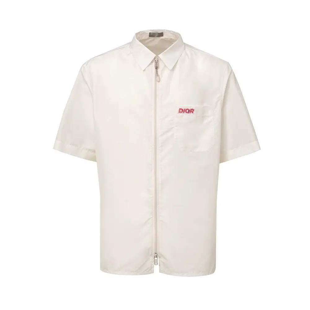 Dior White Polyester Shortsleeve Shirt by Dior