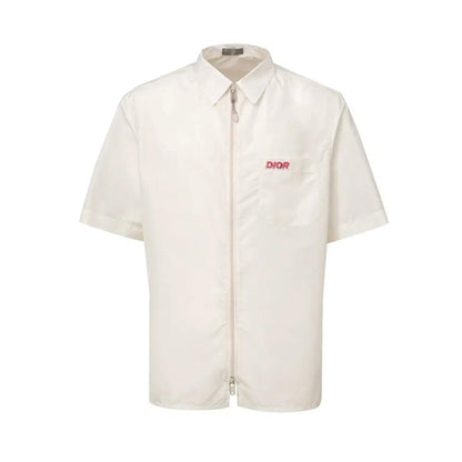 Dior White Polyester Shortsleeve Shirt by Dior