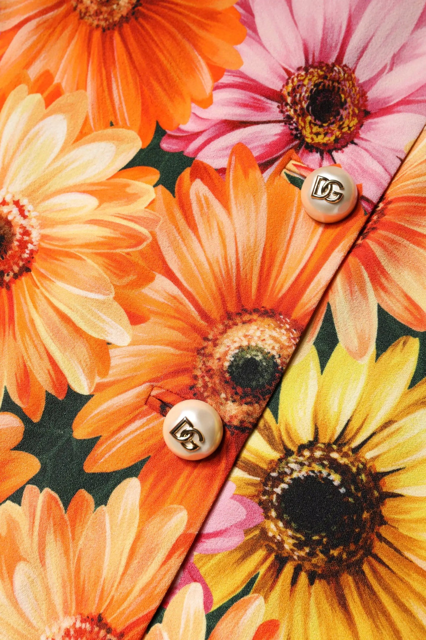 Dolce & Gabbana Multicolor Floral High Waist Mini Skirt by Dolce & Gabbana