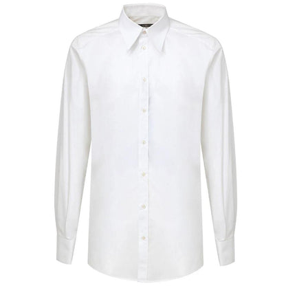 Dolce & Gabbana White Cotton Dress Shirt by Dolce & Gabbana