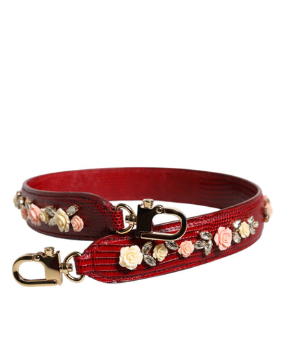 Bandoulière Dolce & Gabbana femme en cuir de veau rouge – WMB498