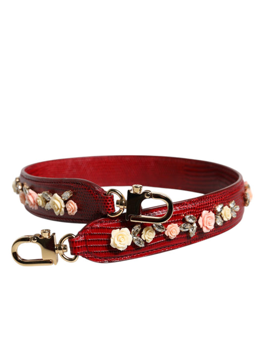 Bandoulière Dolce & Gabbana femme en cuir de veau rouge – WMB498