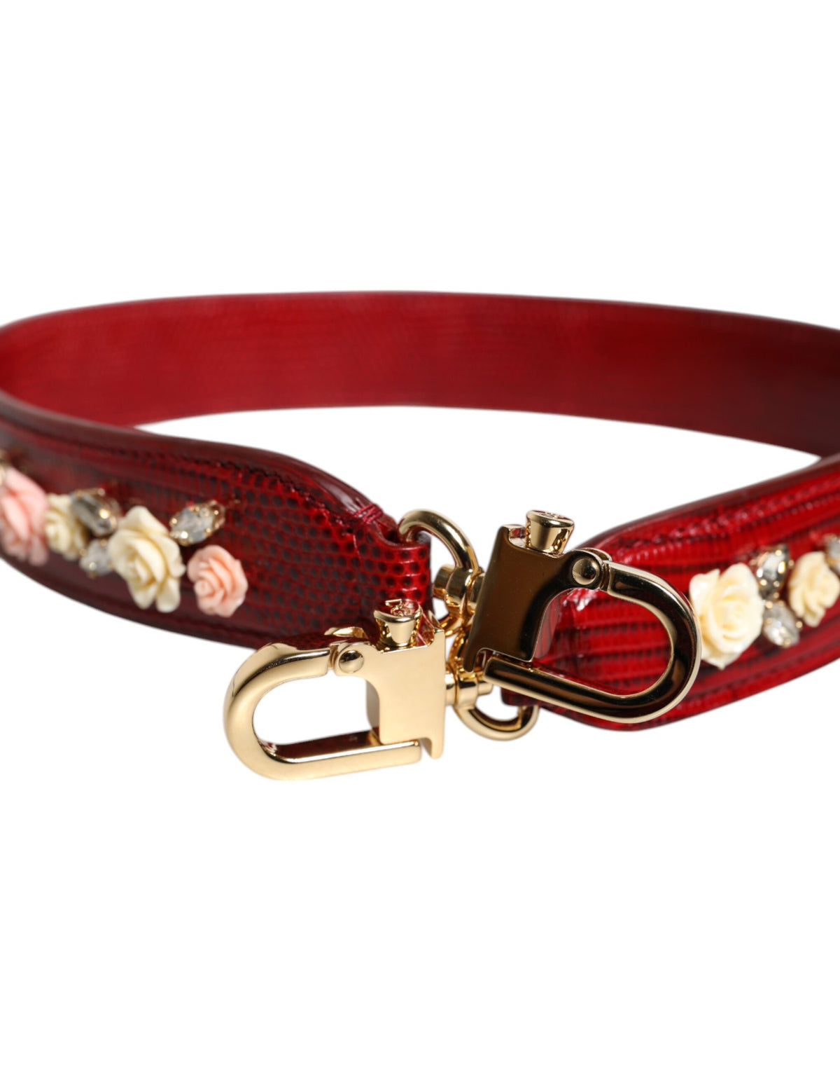 Bandoulière Dolce & Gabbana femme en cuir de veau rouge – WMB498