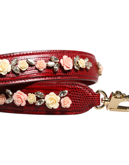 Bandoulière Dolce & Gabbana femme en cuir de veau rouge – WMB498