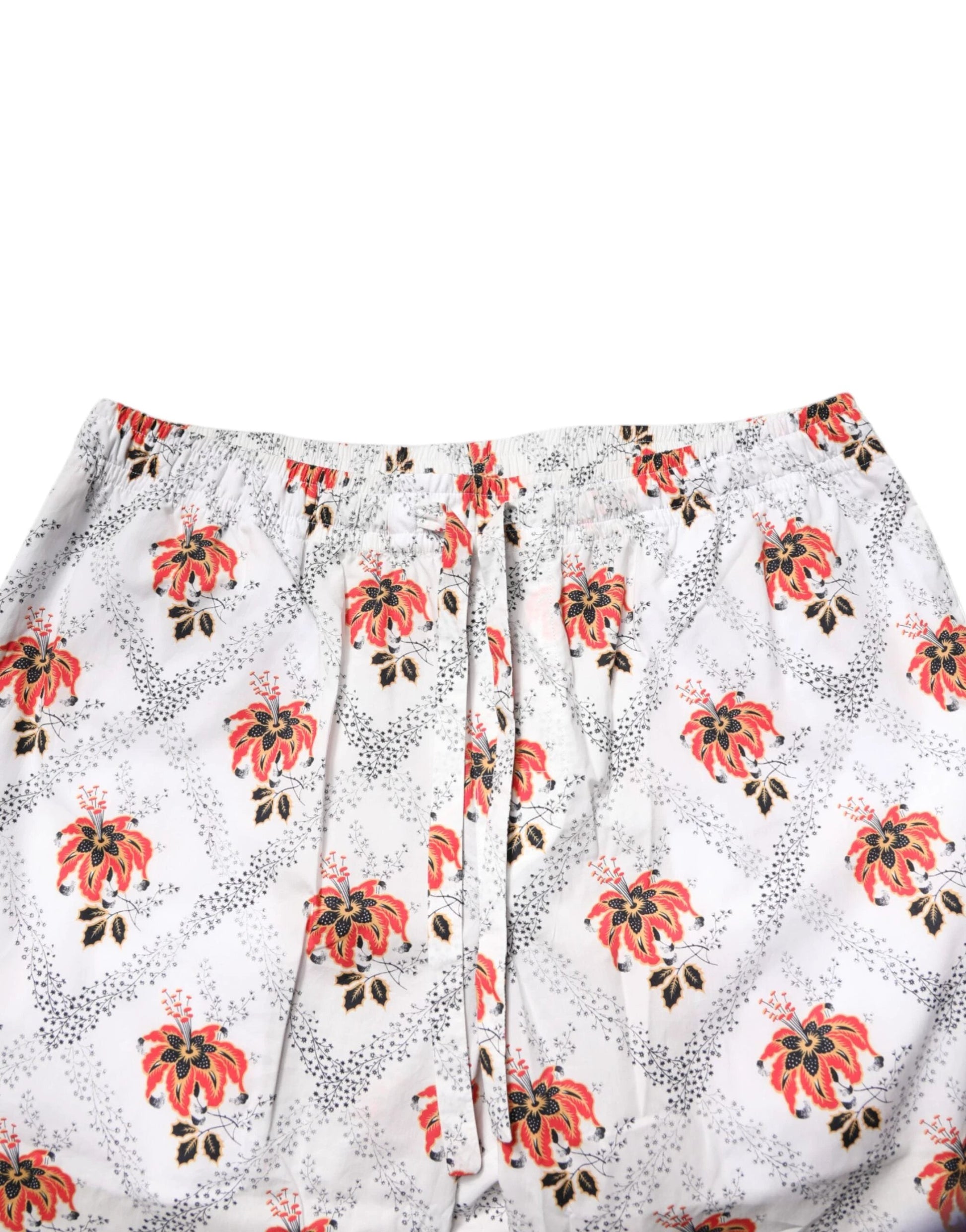 Dolce & Gabbana Multicolor Floral Print Cotton Pajama Set Sleepwear by Dolce & Gabbana