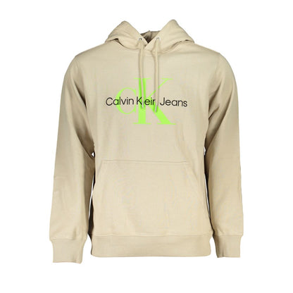 Sweat-shirt Calvin Klein homme en coton beige – CA-24858