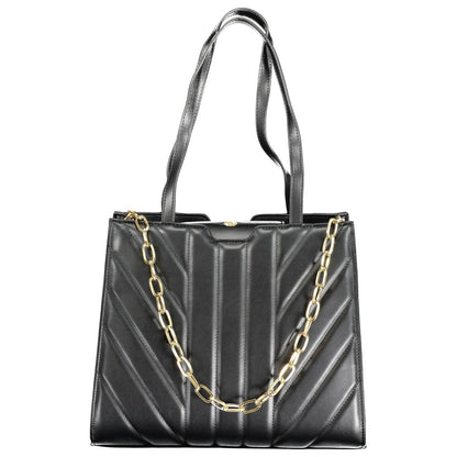 Valentino Black Polyurethane Women's Bag