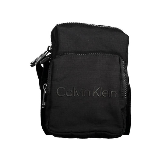 Calvin Klein Nero Nylon Men Shoulder Bag by Calvin Klein