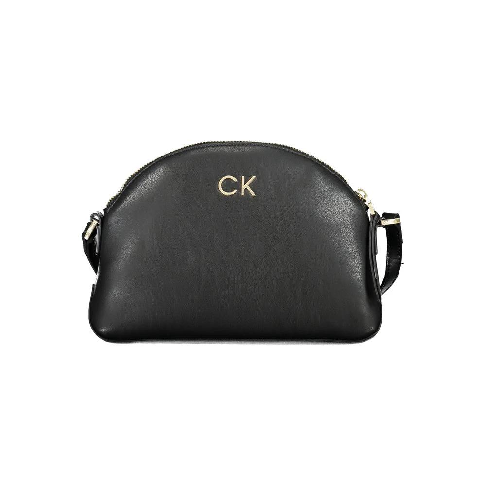 Calvin Klein Black Polyurethane Women Shoulder Bag by Calvin Klein