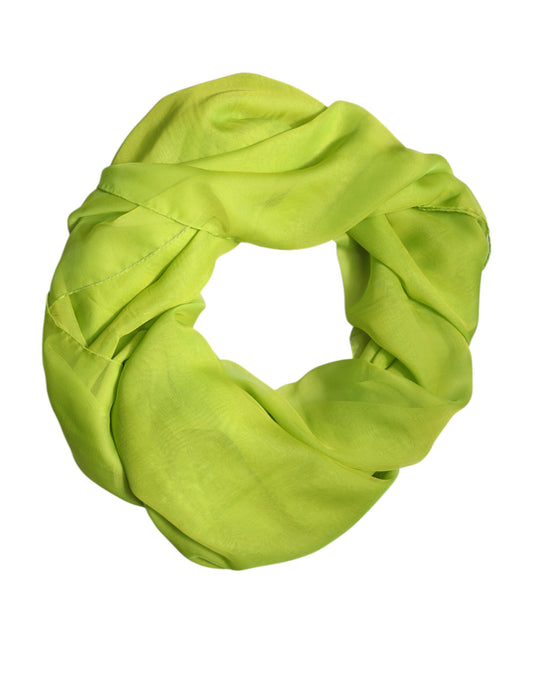 Châle Dolce & Gabbana femme en soie vert – MS7482