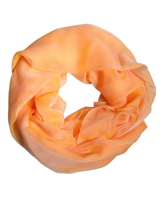 Châle Dolce & Gabbana femme en soie orange – MS7484